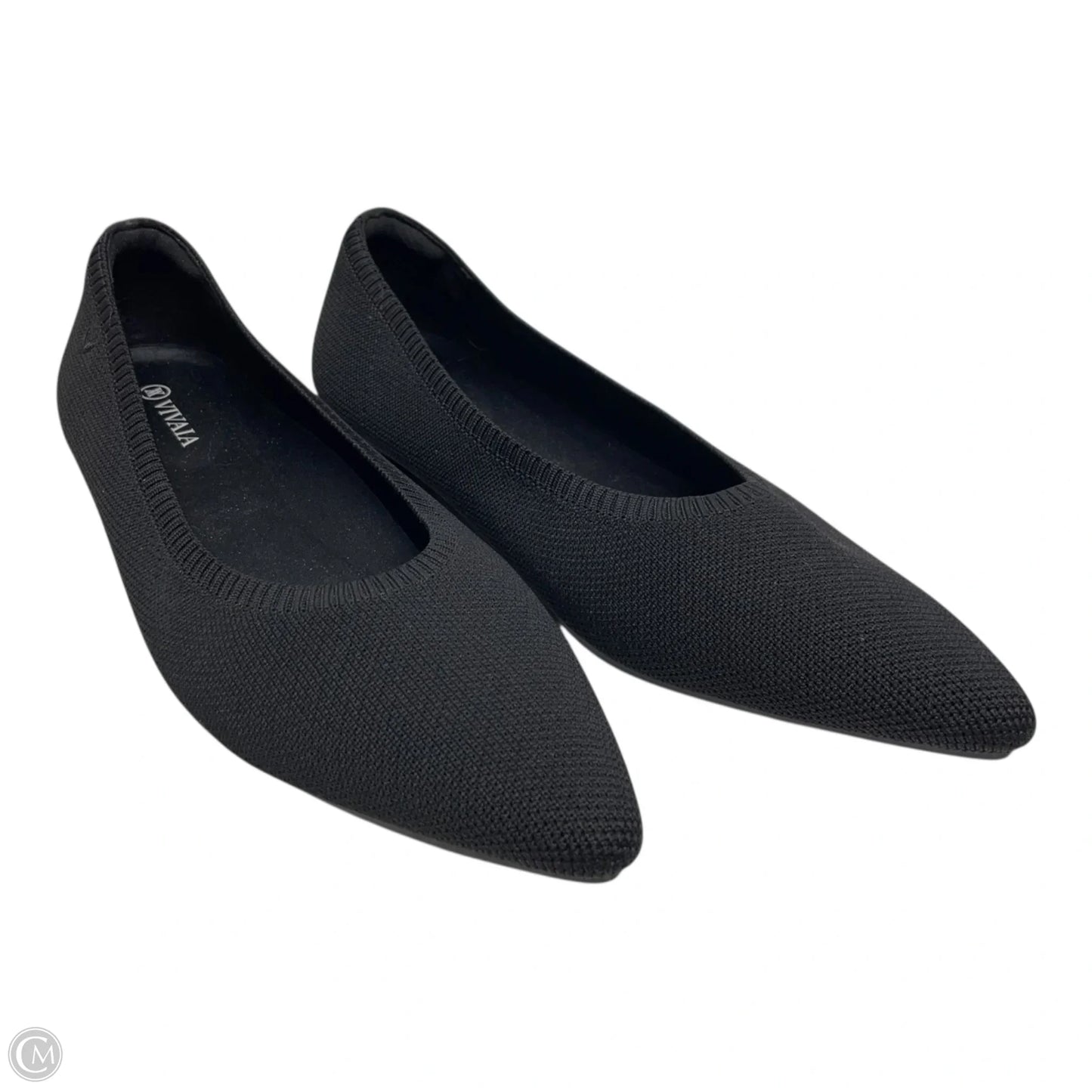 Shoes Flats By Vivaia In Black, Size: 11