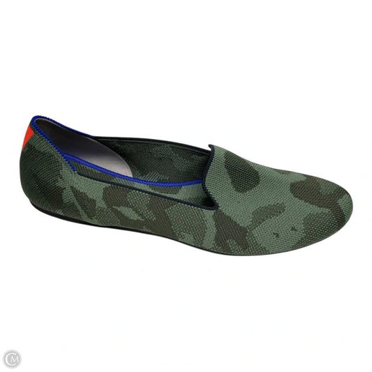 Shoes Flats By Rothys In Camouflage Print, Size: 10.5