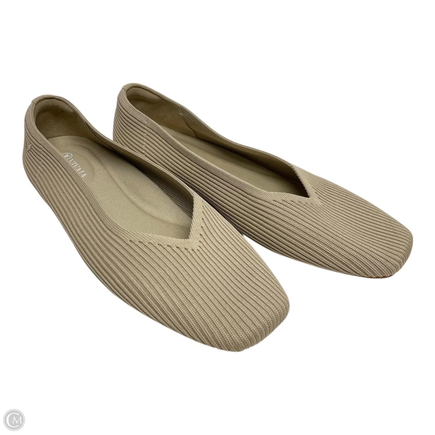 Shoes Flats By Rothys In Beige, Size: 9.5