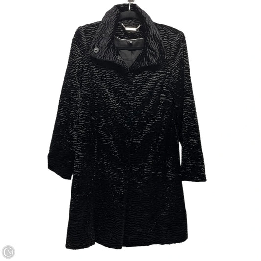 Coat Faux Fur & Sherpa By White House Black Market In Black, Size: S