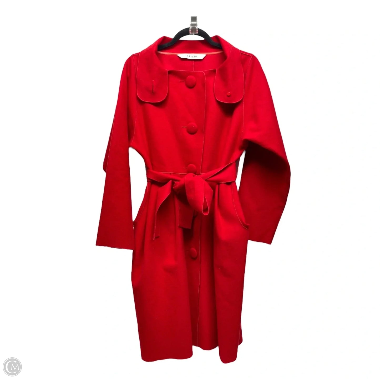 Coat Wool By origin In Red, Size: M