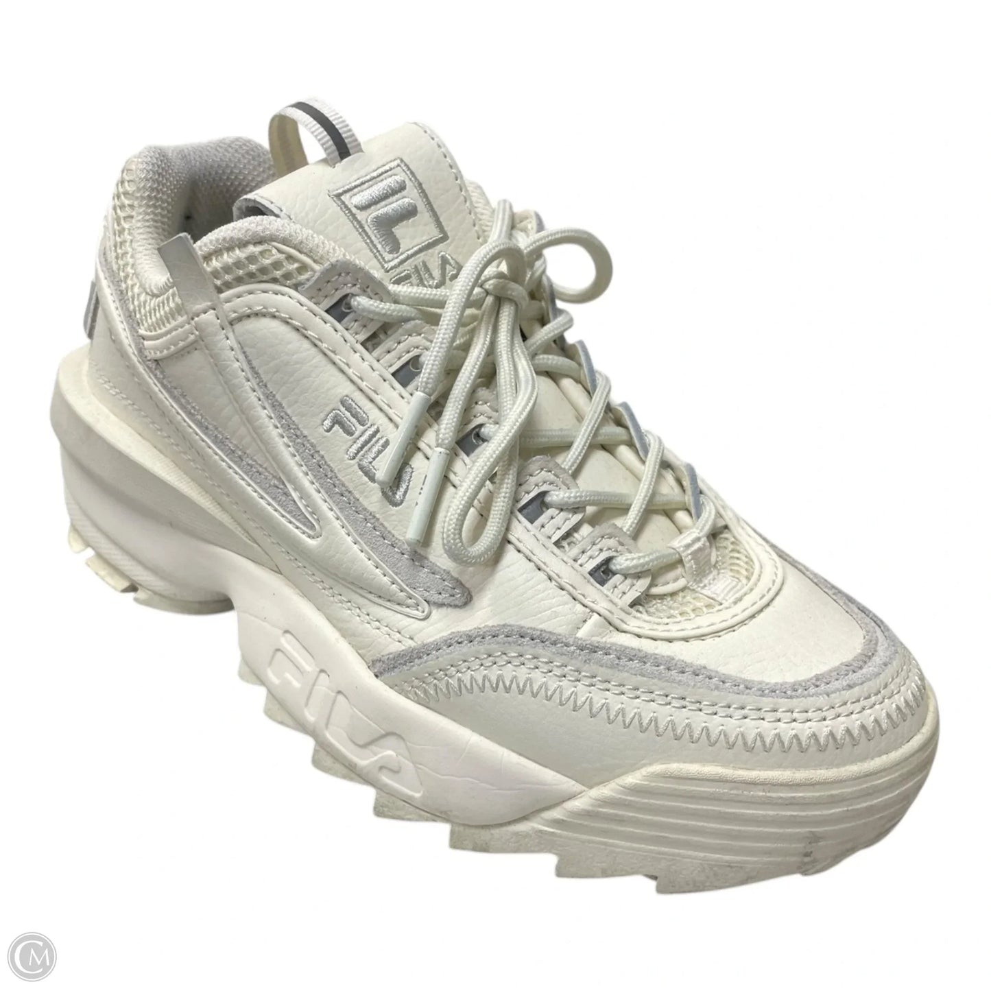 Shoes Sneakers By Fila In Cream, Size: 7