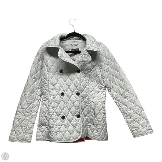 Jacket Puffer & Quilted By Lands End In Grey, Size: S