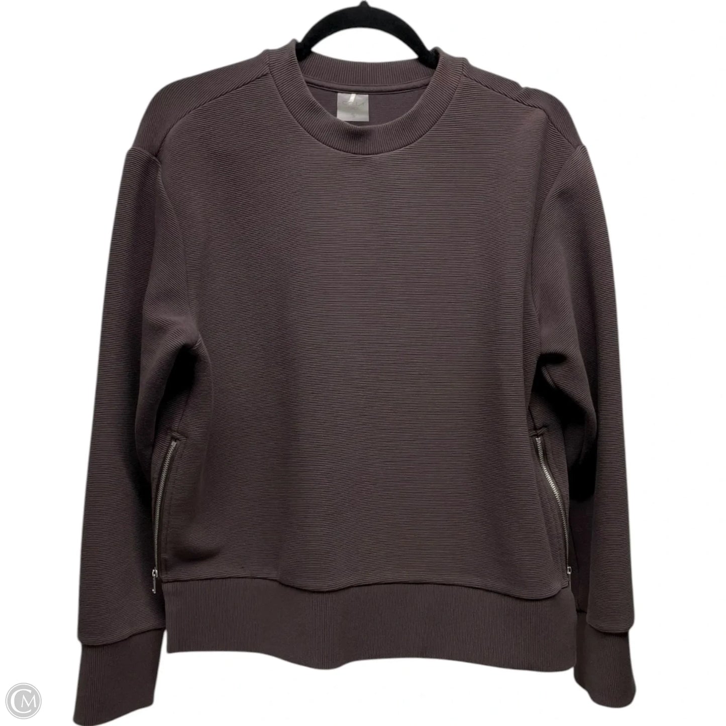 Athletic Sweatshirt Crewneck By Calia In Mauve, Size: S