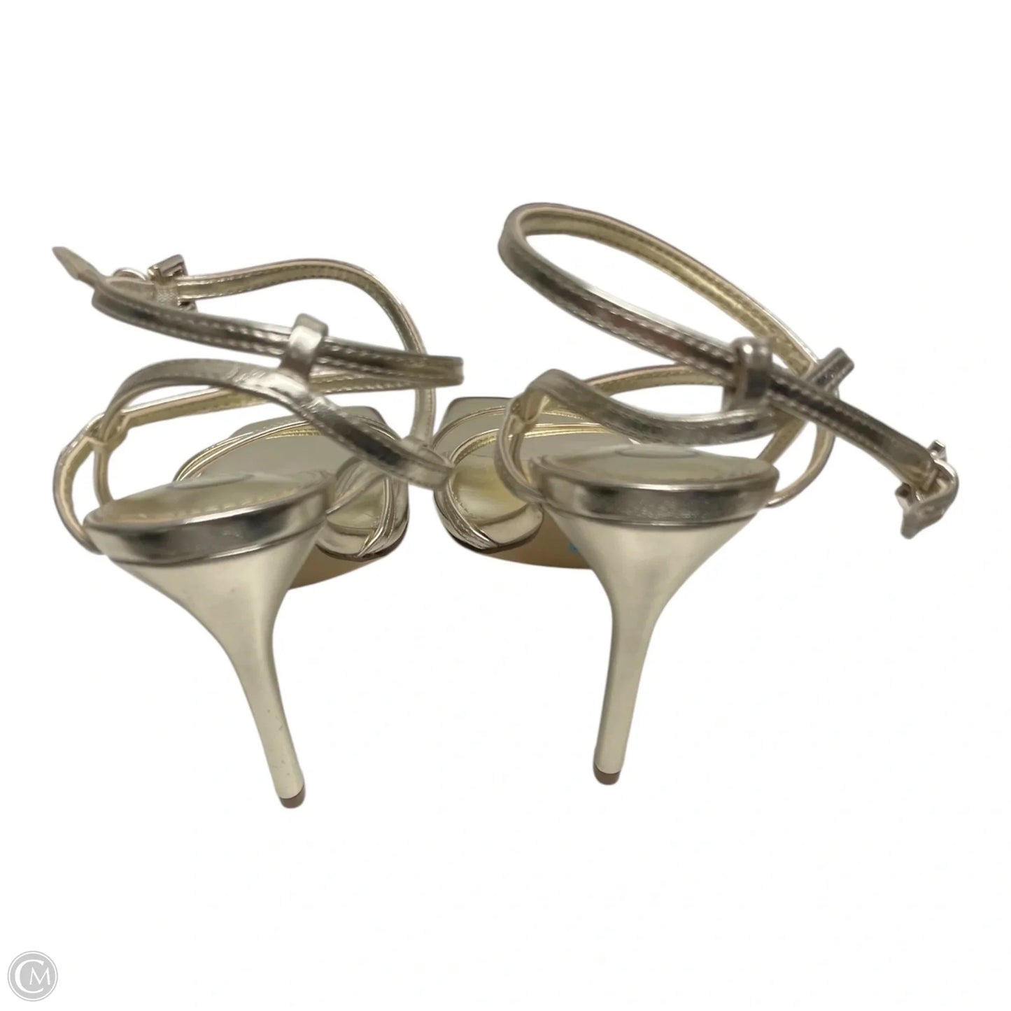 Shoes Heels Stiletto By Calvin Klein In Gold, Size: 7.5