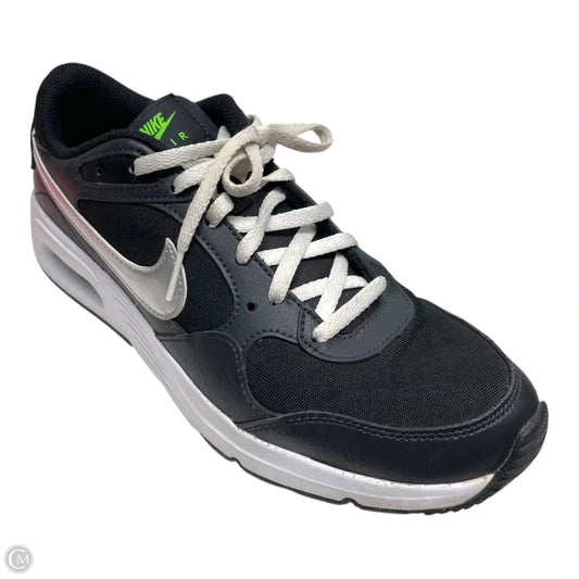 Shoes Sneakers By Nike In Black & Grey, Size: 7