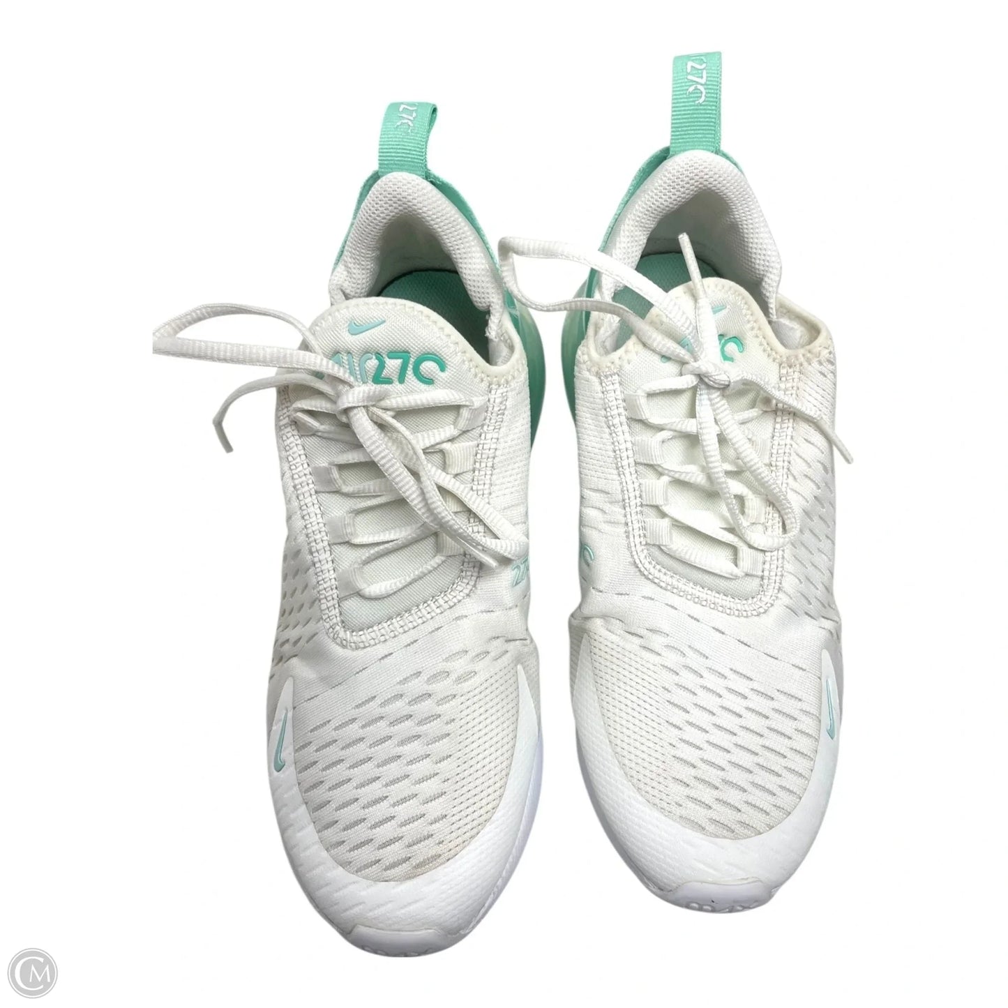 Shoes Athletic By Nike In Green & White, Size: 6.5