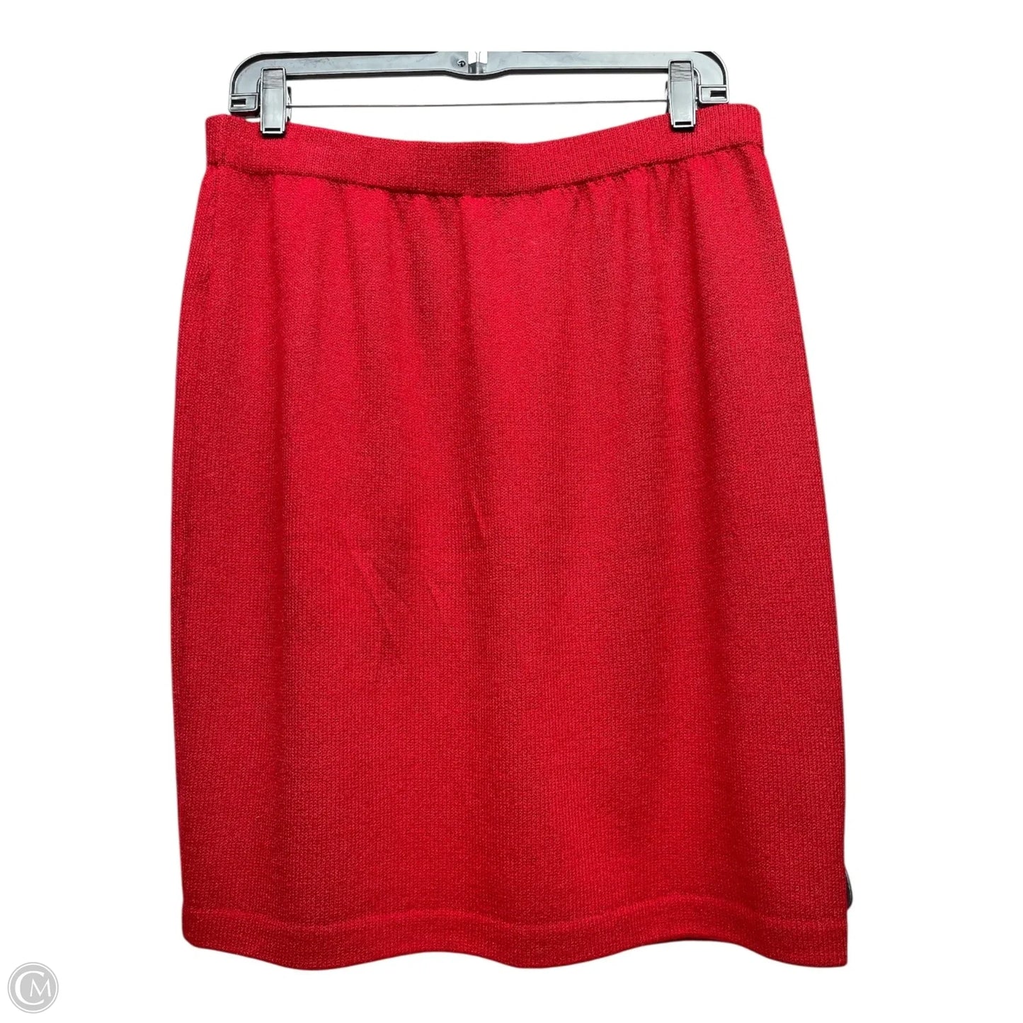 Skirt Luxury Designer By St John Collection In Red, Size: 12