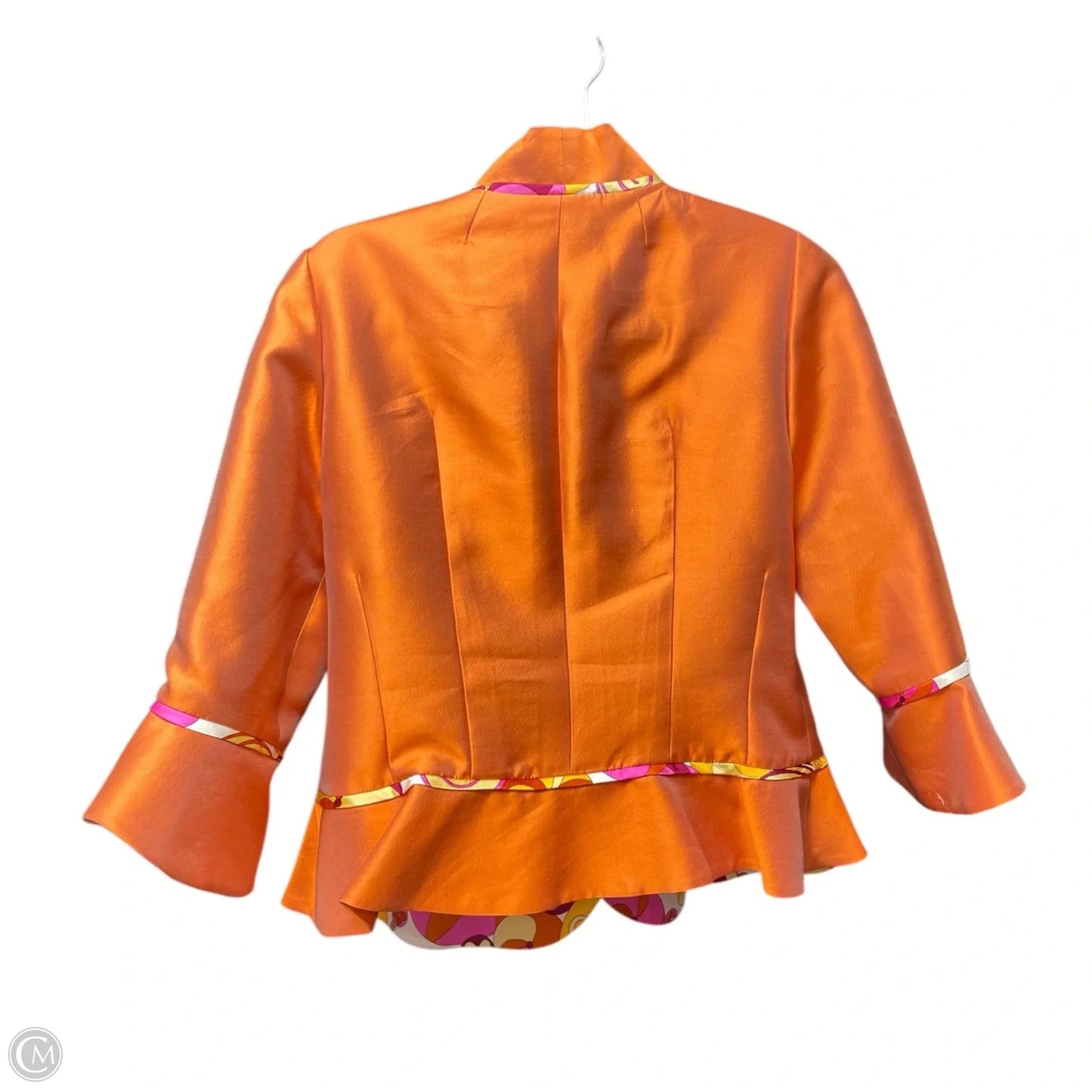Blazer By LINDA CUNNINGHAM  In Orange, Size: 10