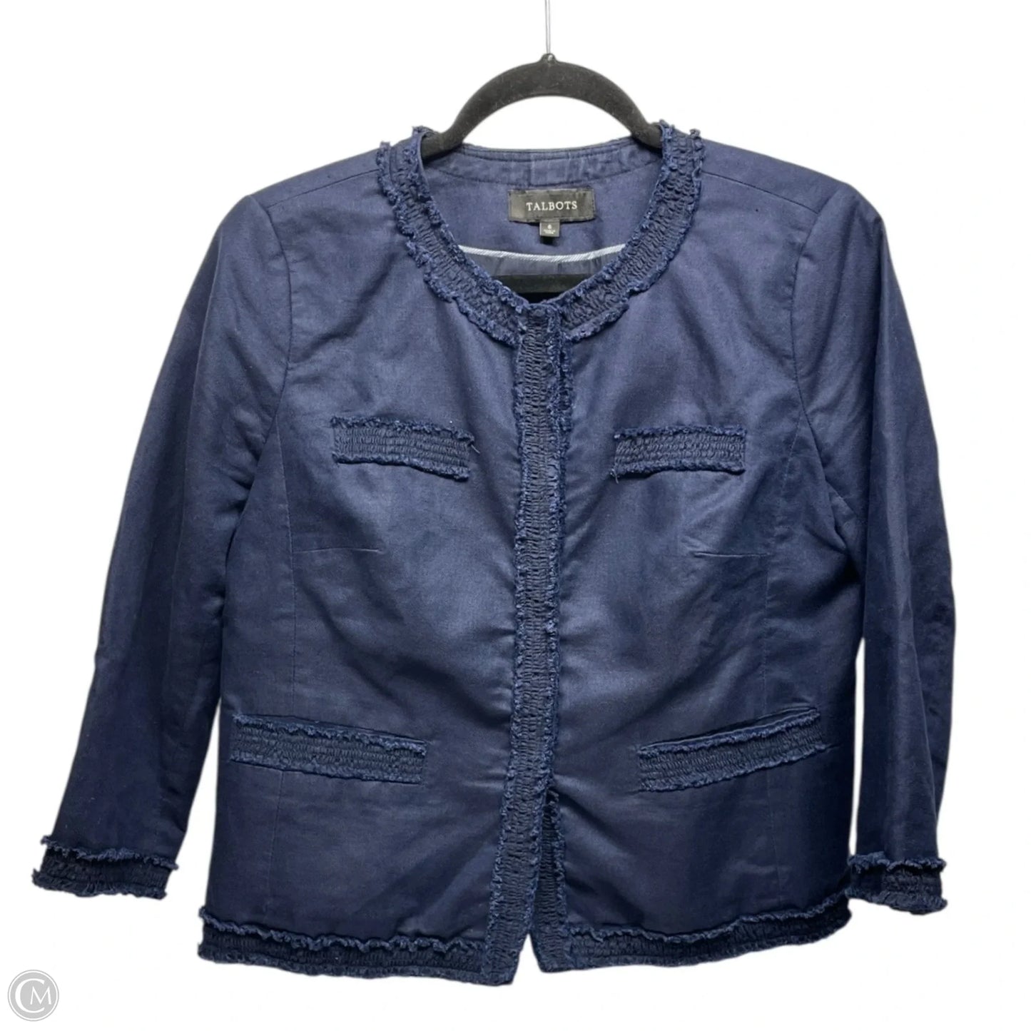 Blazer By Talbots In Navy, Size: 6
