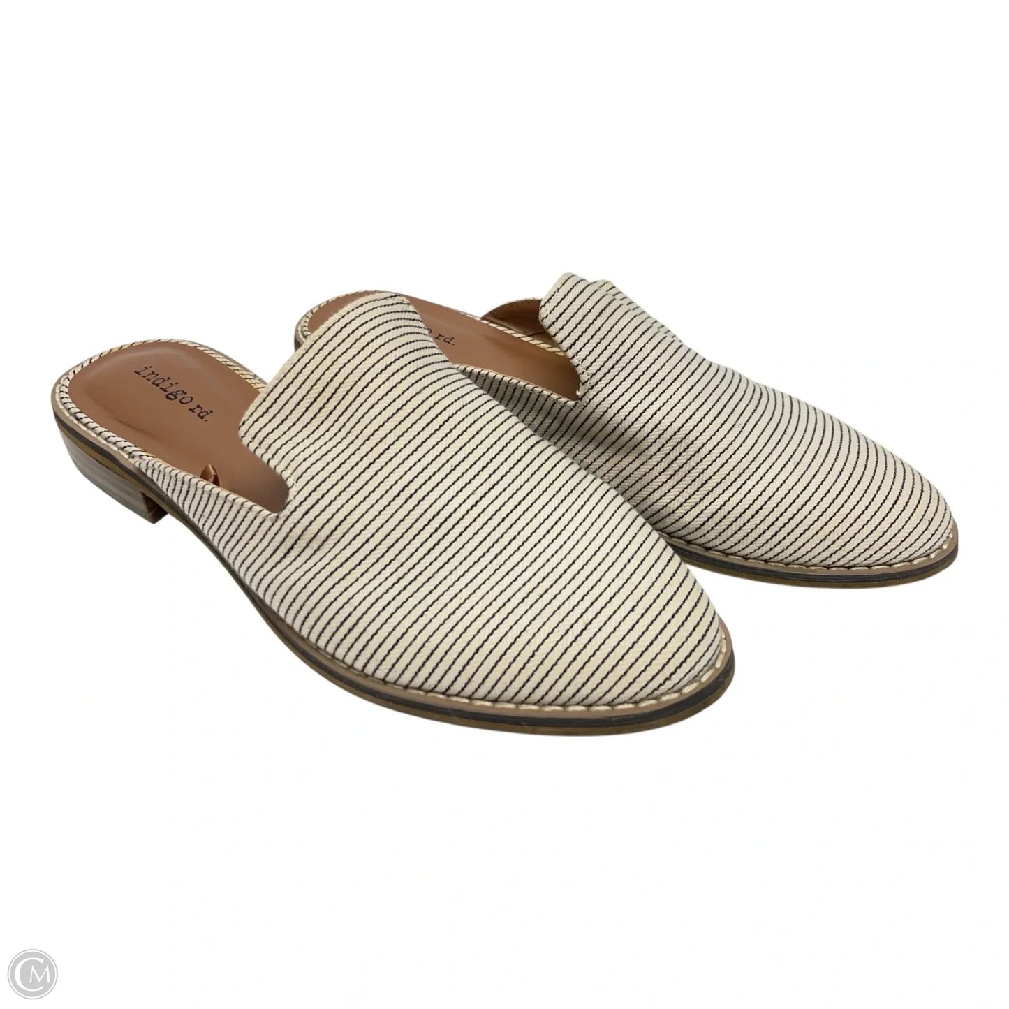 Shoes Flats By Indigo Rd In Striped Pattern, Size: 7.5