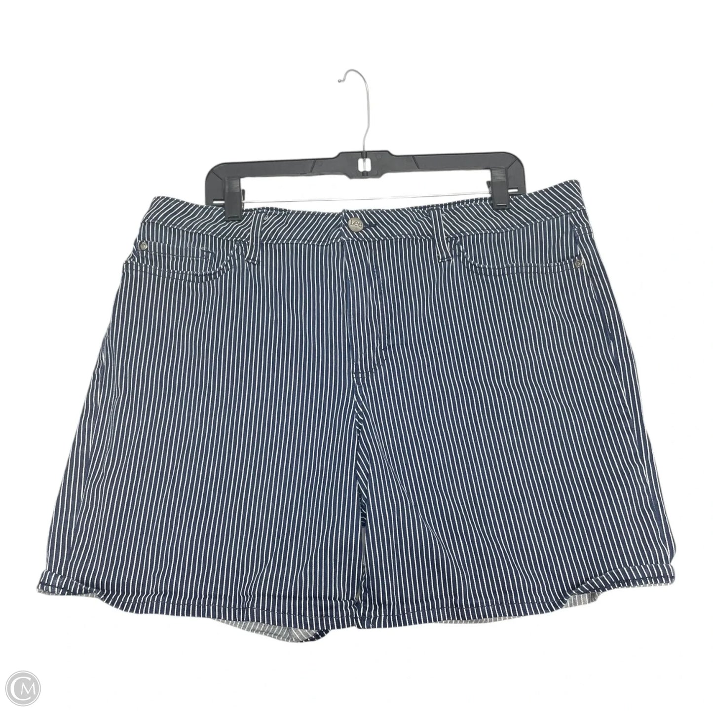 Shorts By Lee In Striped Pattern, Size: 18