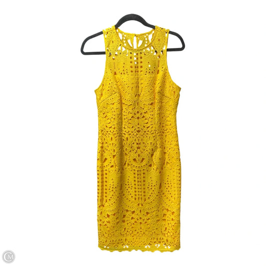 Dress Casual Short By Antonio Melani In Yellow, Size: 4