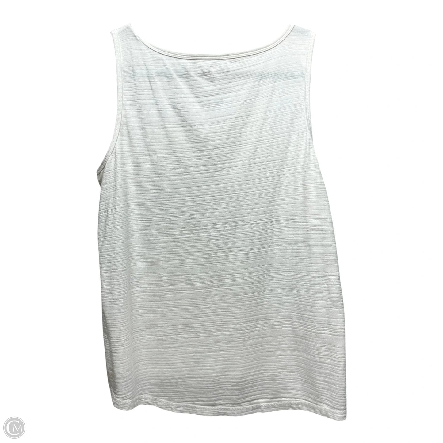 Tank Top By Talbots In White, Size: L