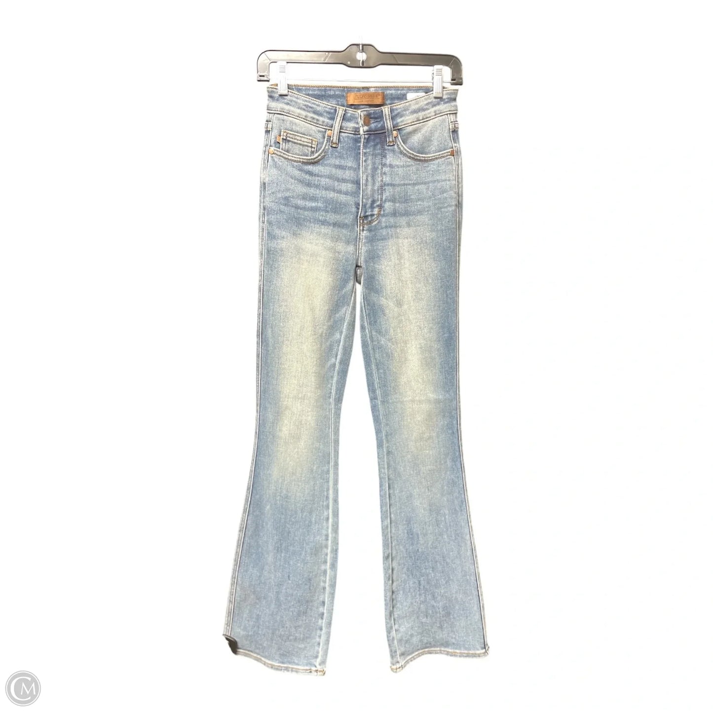 Jeans Boot Cut By Judy Blue In Blue Denim, Size: 0