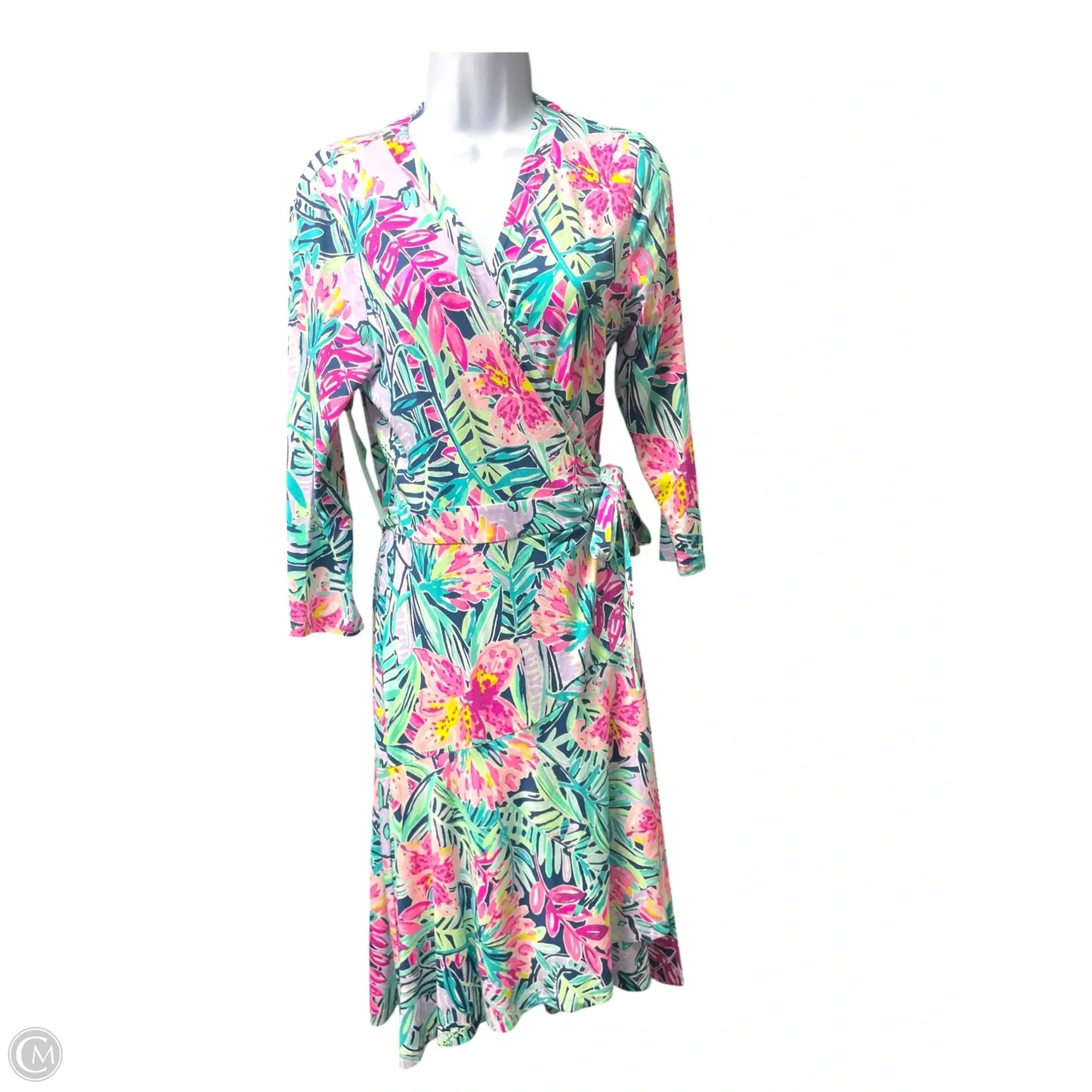 Dress Designer By Lilly Pulitzer In Floral Print, Size: M