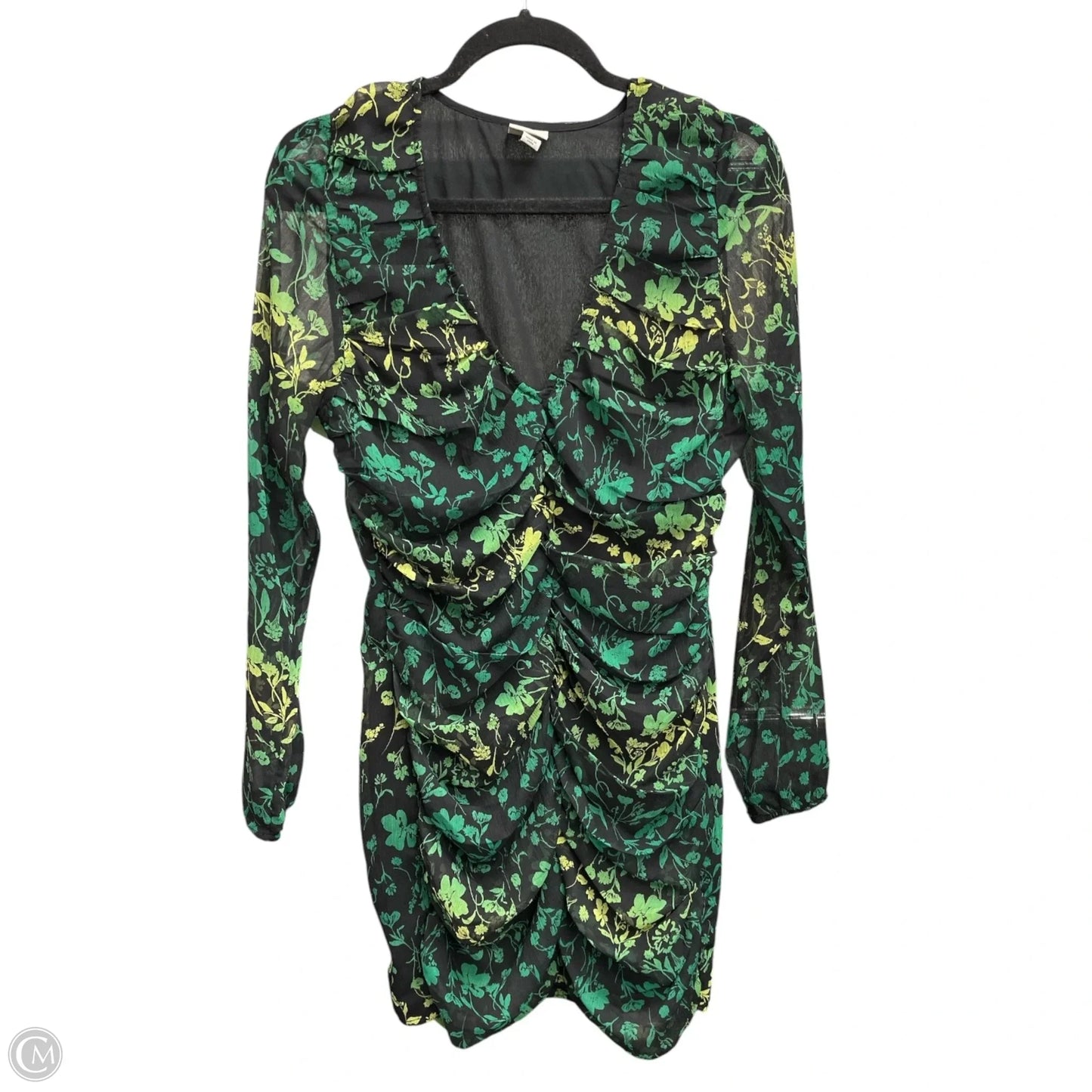 Dress Casual Short By A New Day In Floral Print, Size: M