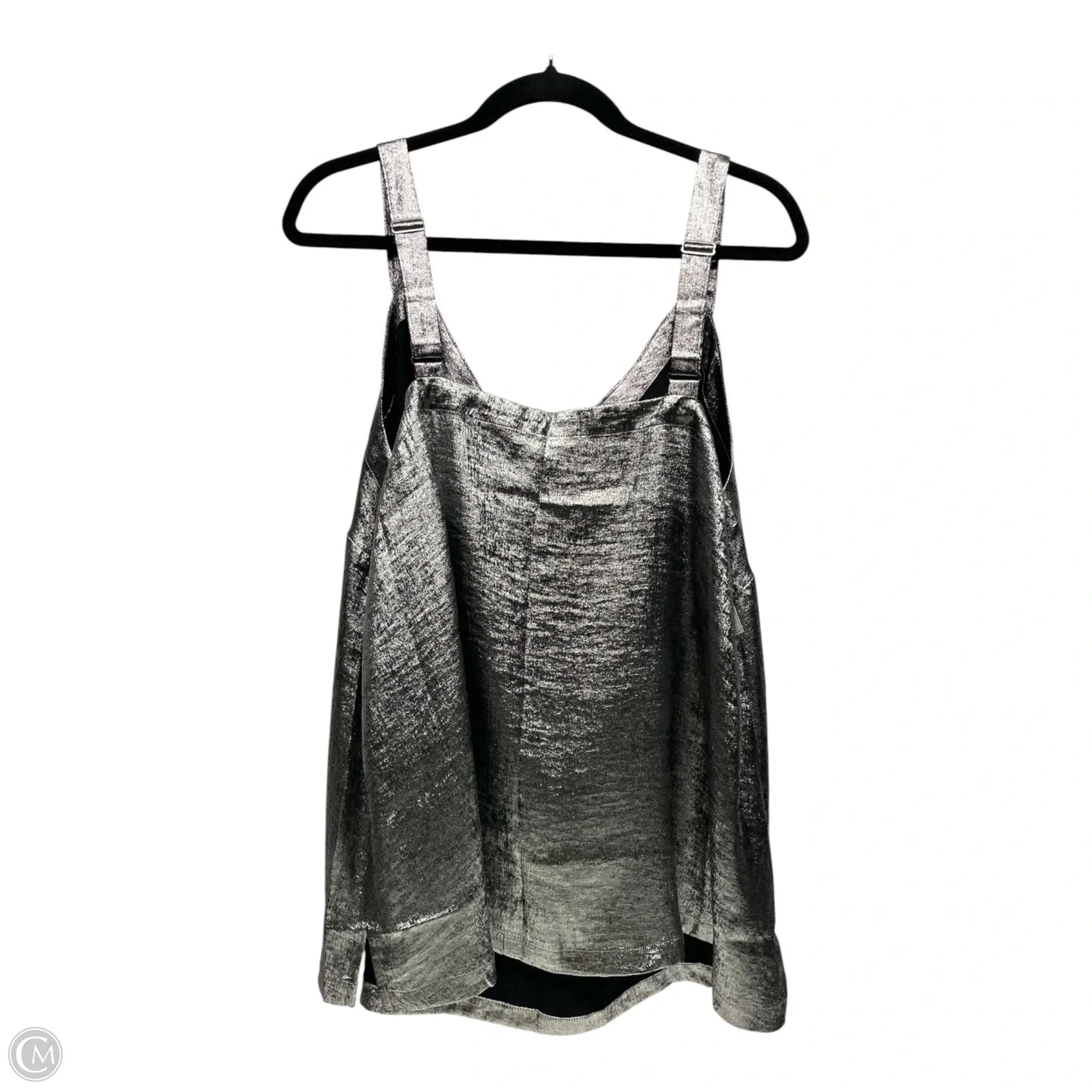Top Cami By Lane Bryant In Silver, Size: 2x