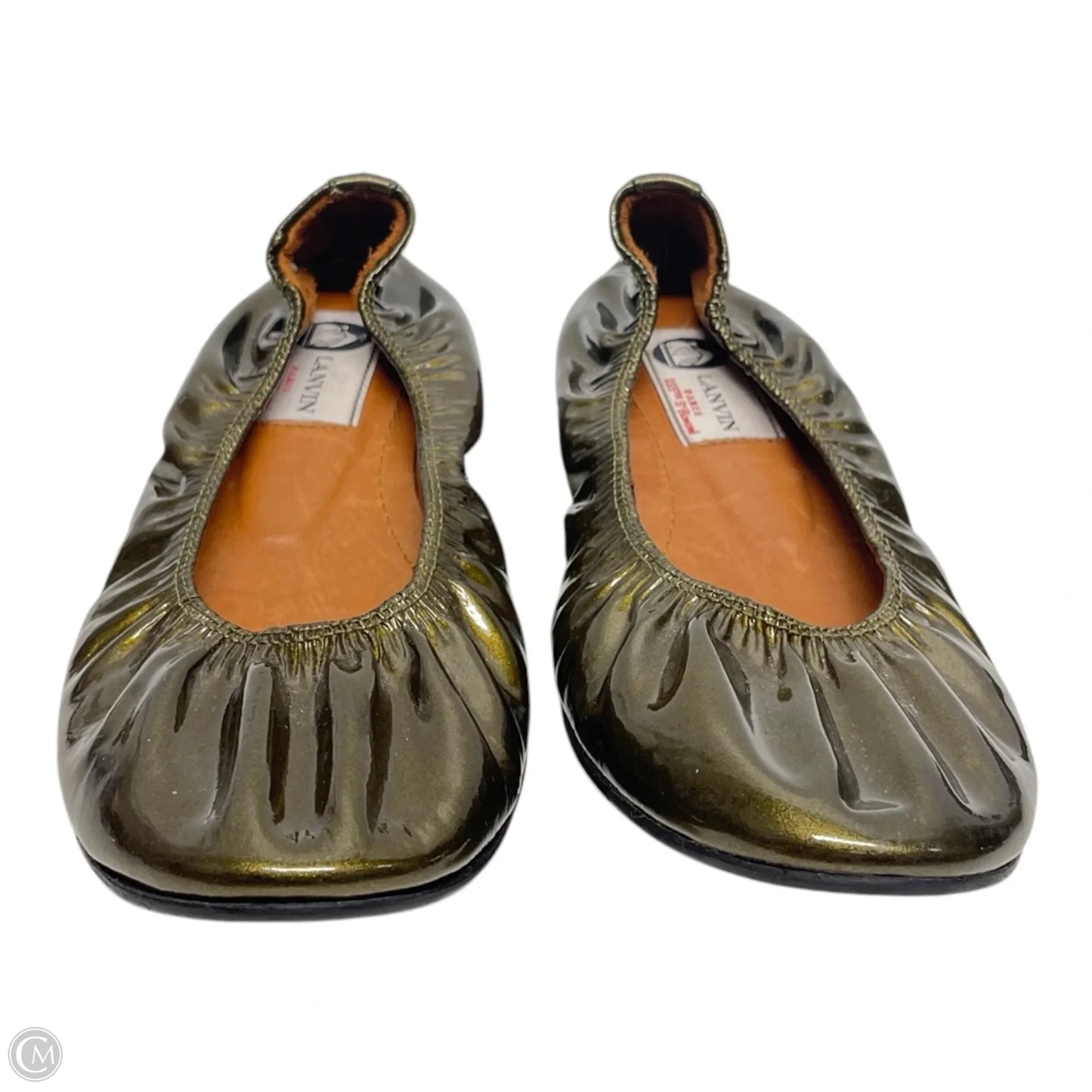 Shoes Luxury Designer By Lanvin In Green, Size: 7