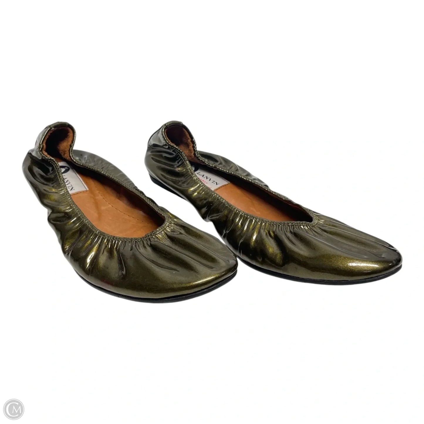 Shoes Luxury Designer By Lanvin In Green, Size: 7