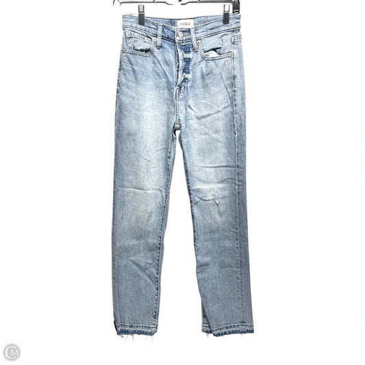 Jeans Straight By Pistola In Blue Denim, Size: 2