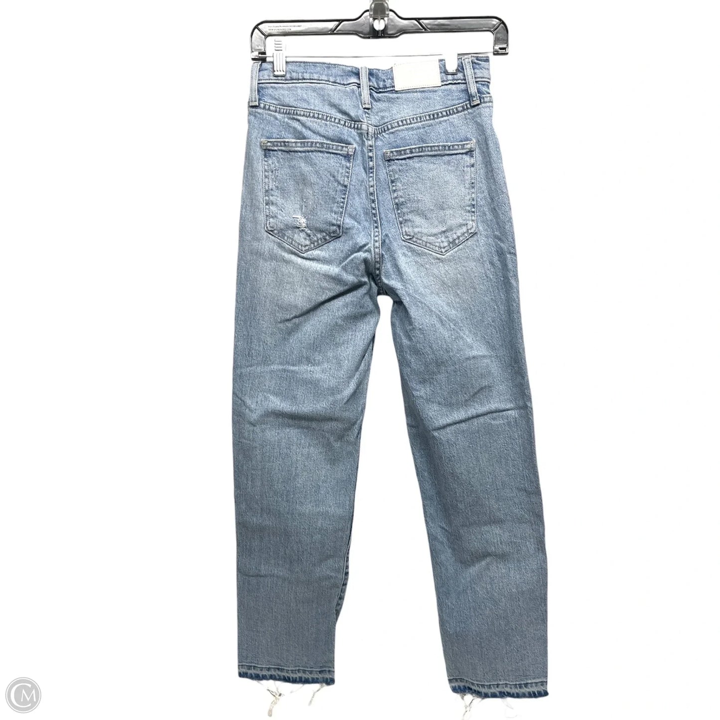 Jeans Straight By Pistola In Blue Denim, Size: 2
