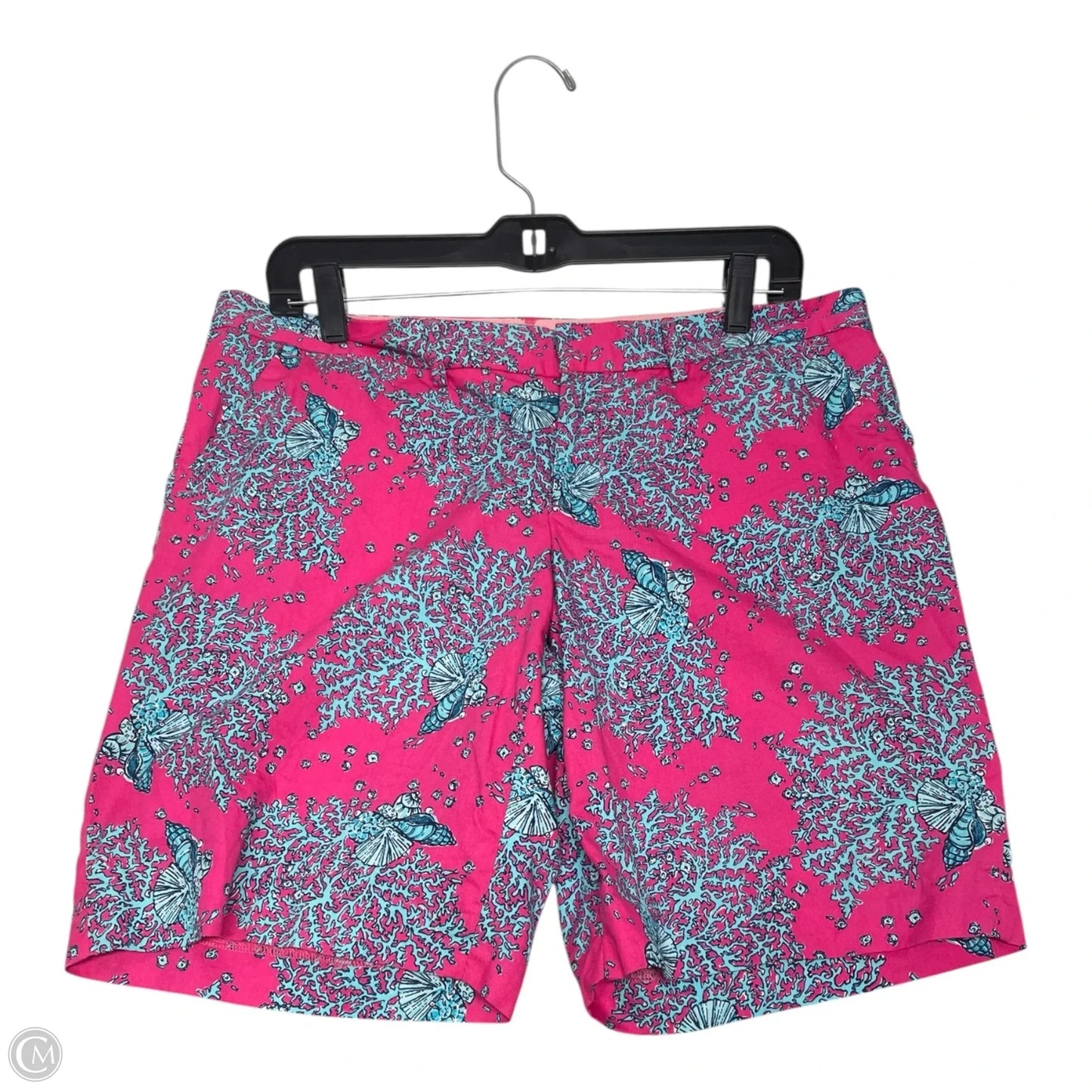 Shorts Designer By Lilly Pulitzer In Nautical Print, Size: 10