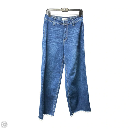 Jeans Wide Leg By Oat In Blue Denim, Size: 6