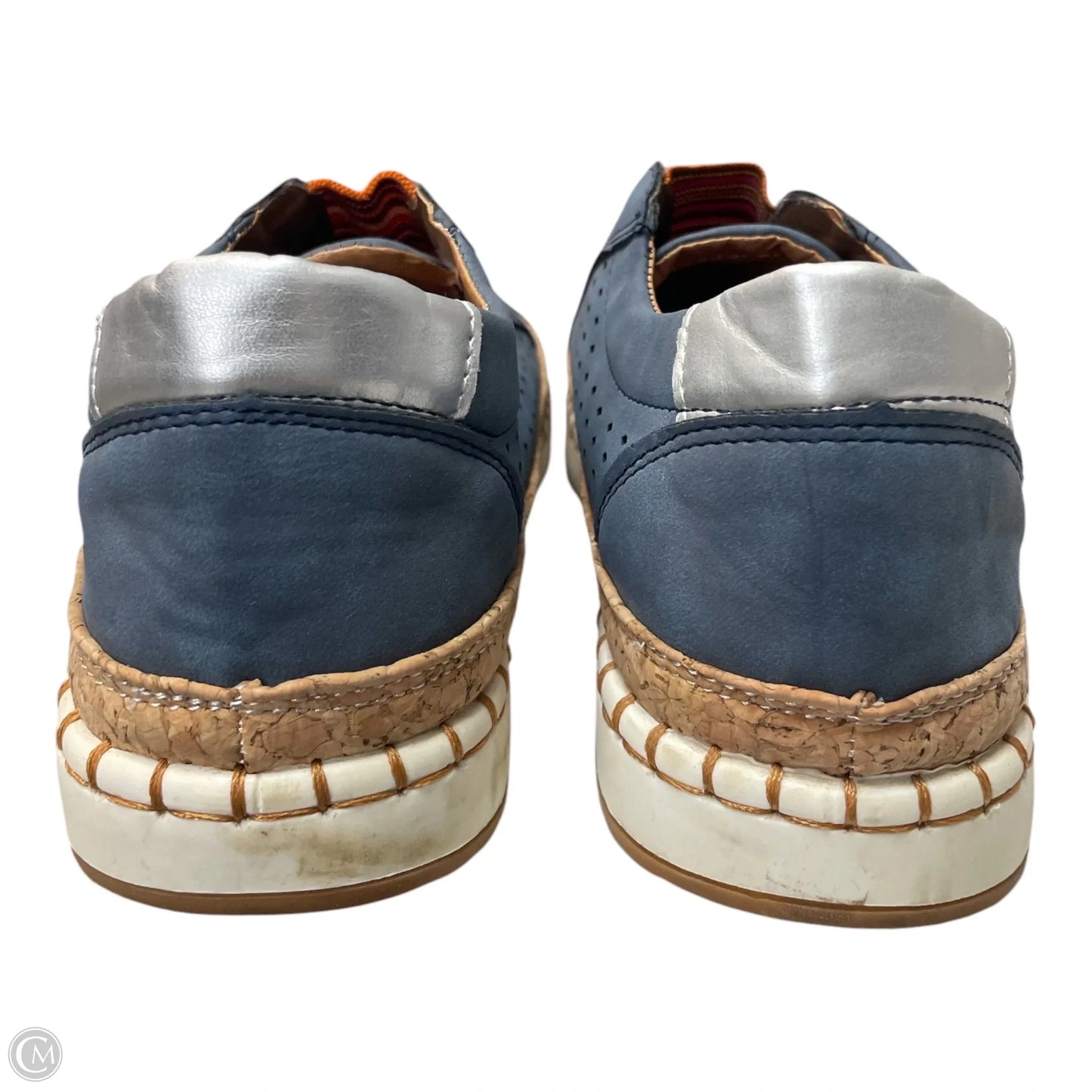 Shoes Flats By Clothes Mentor In Navy, Size: 9