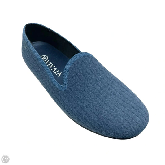 Shoes Flats By Vivaia In Navy, Size: 6.5