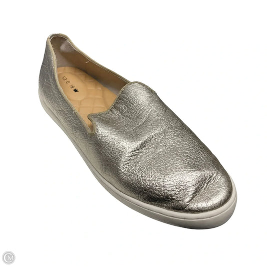 Shoes Flats By Birdies In Gold, Size: 6.5