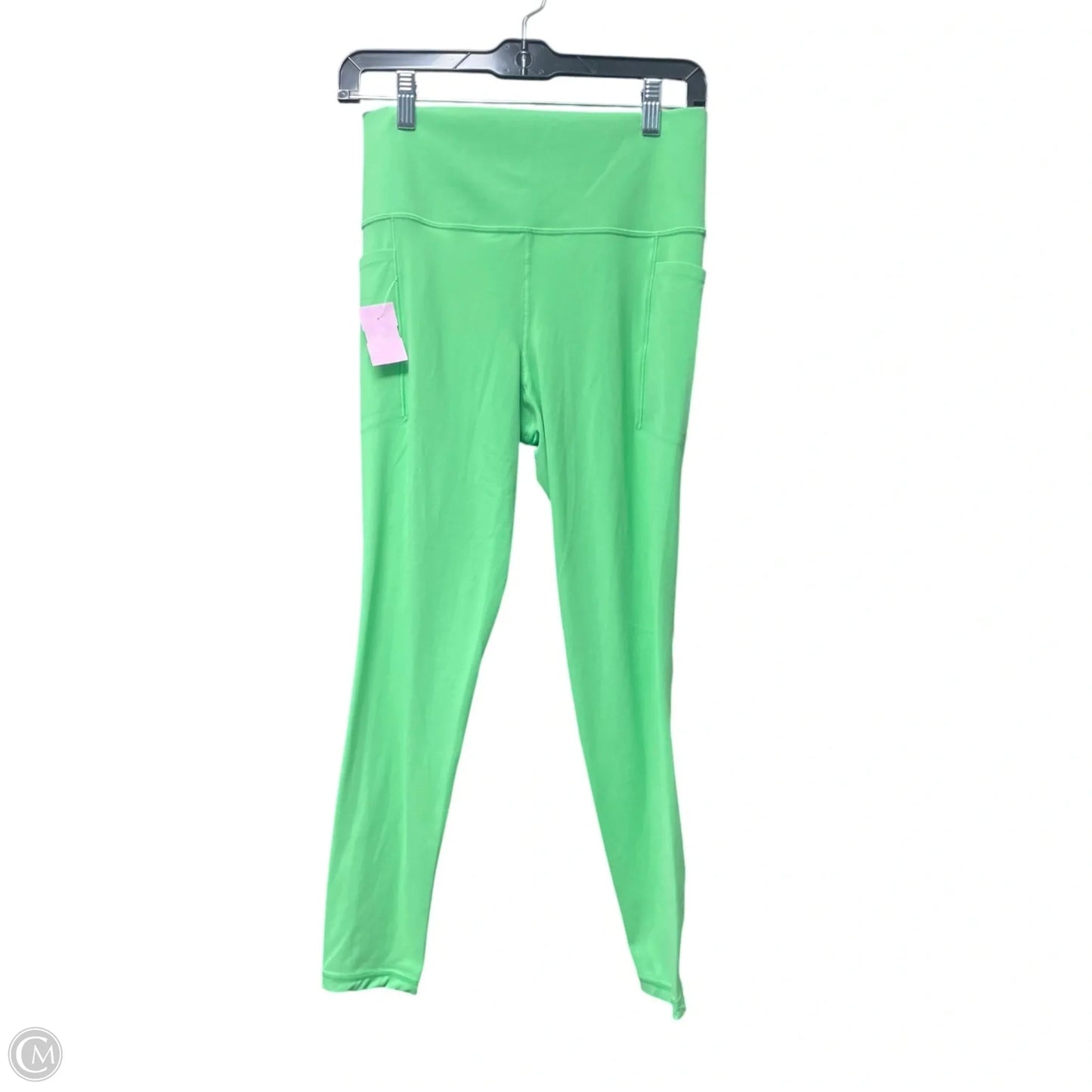 Athletic Leggings By Athleta In Green, Size: M