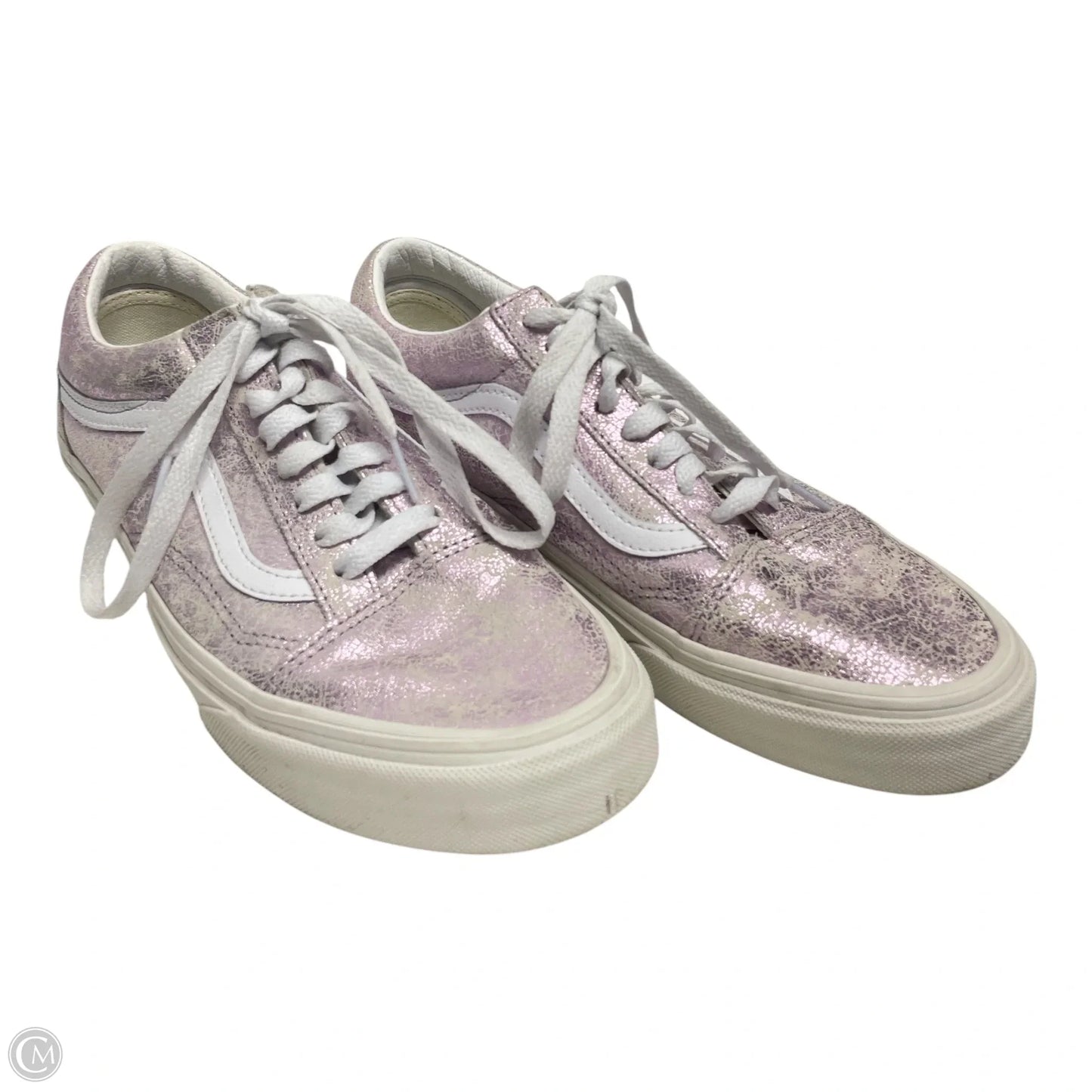 Shoes Sneakers By Vans In Purple & Tan, Size: 9
