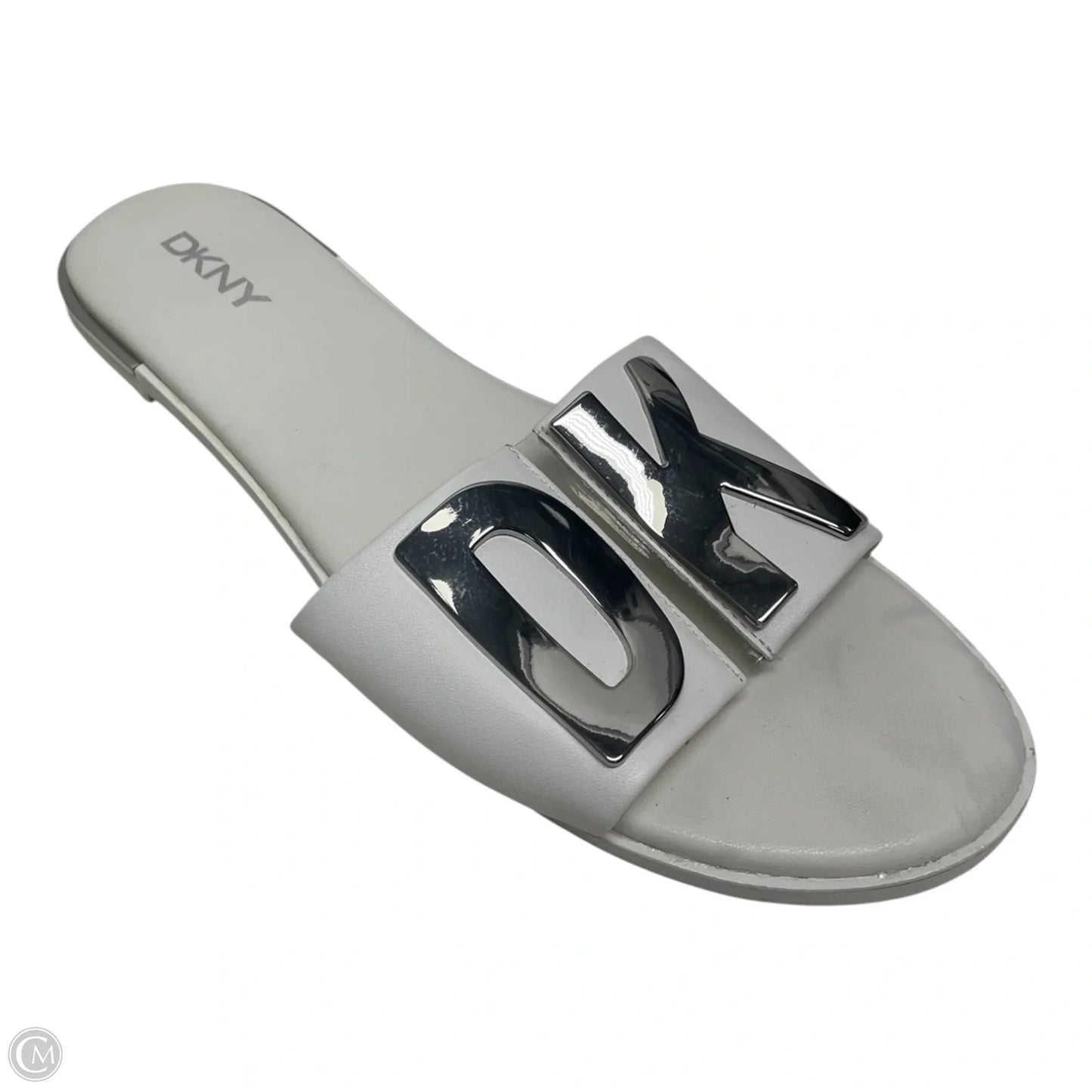Sandals Flats By Dkny In Ivory, Size: 9