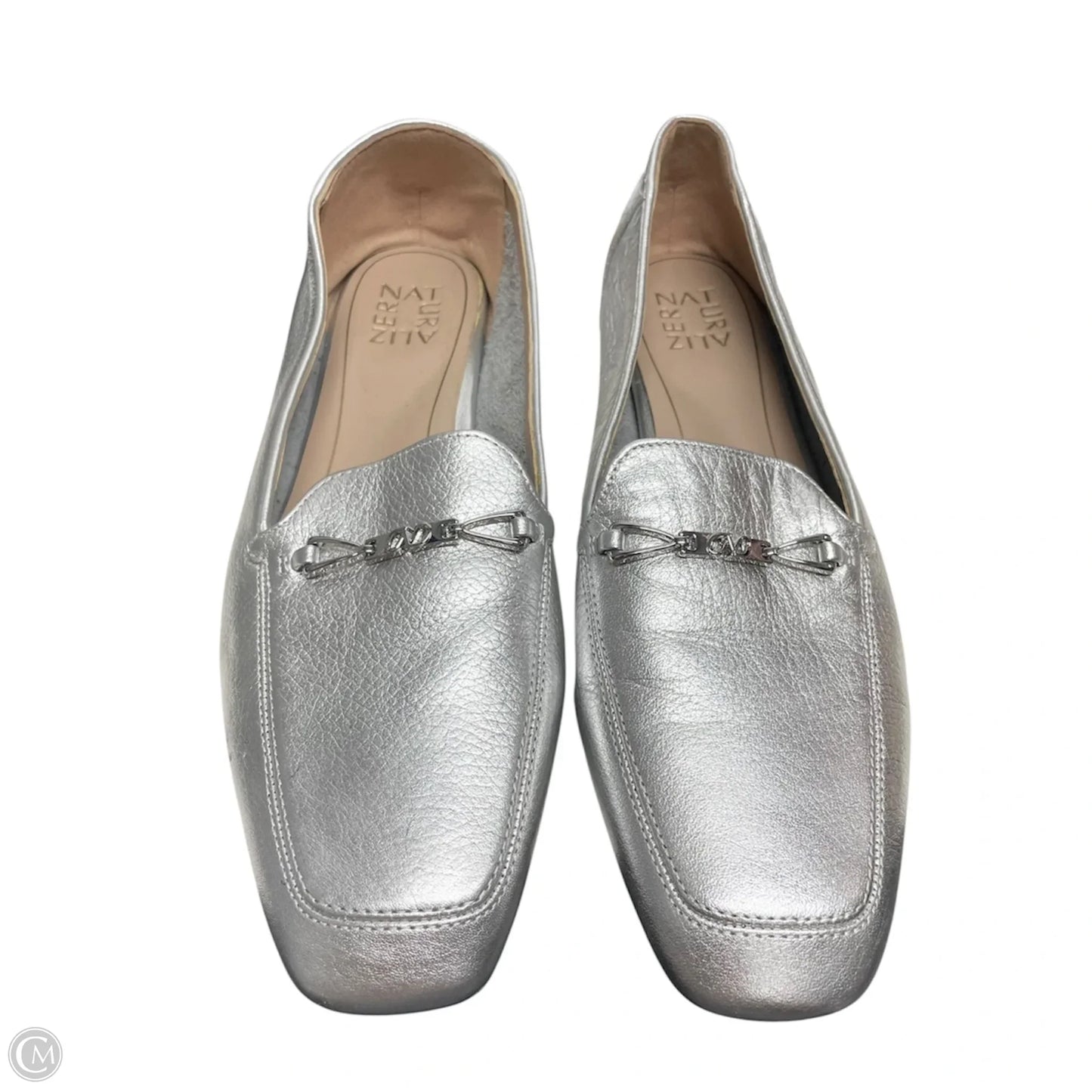 Shoes Flats By Naturalizer In Silver, Size: 9.5
