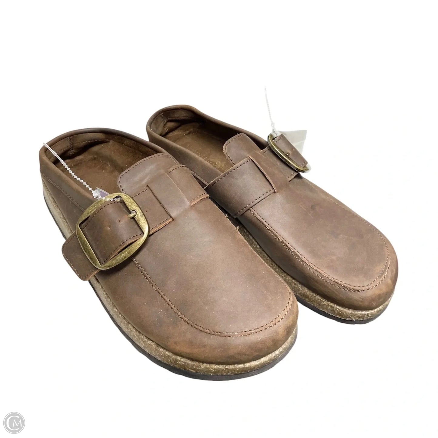 Shoes Flats By Clothes Mentor In Brown, Size: 9