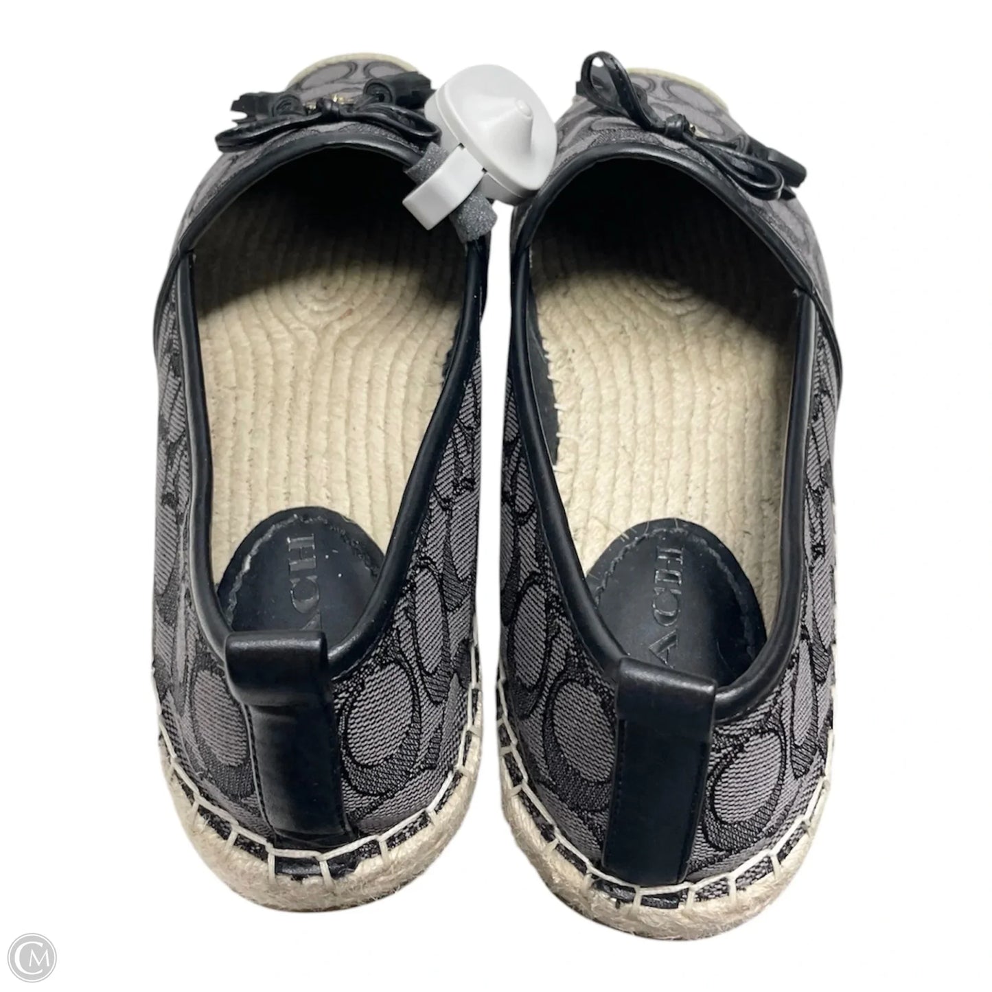 Shoes Designer By Coach In Black & Cream, Size: 10