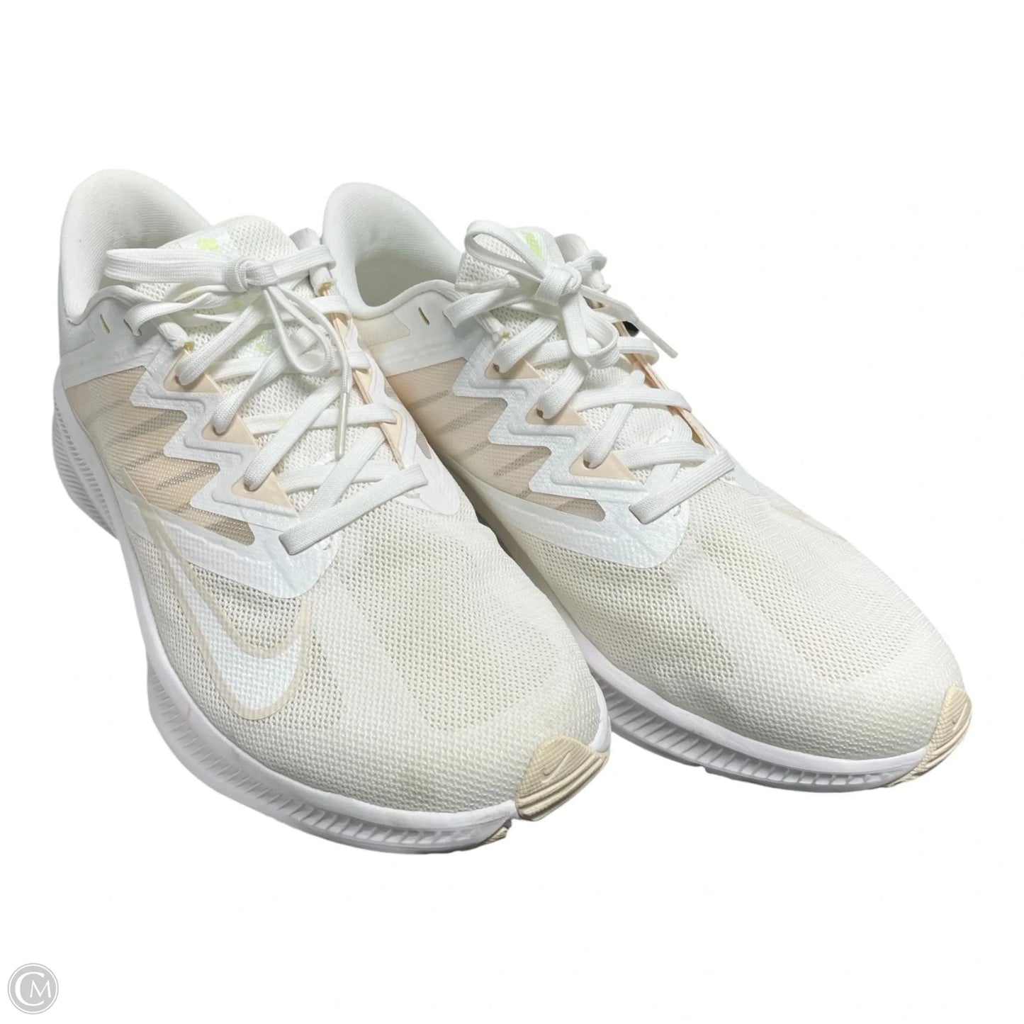 Shoes Athletic By Nike In Tan & White, Size: 9.5