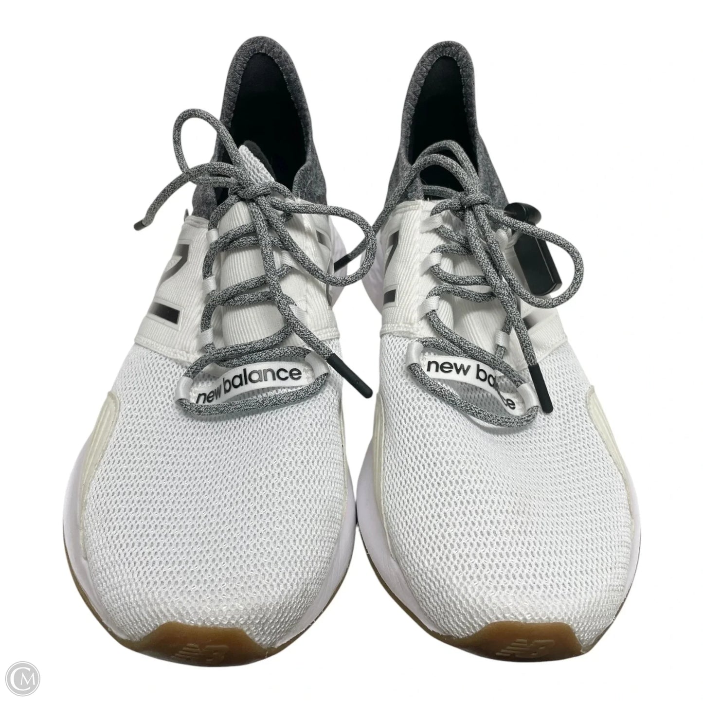 Shoes Sneakers By New Balance In Grey & White, Size: 10.5