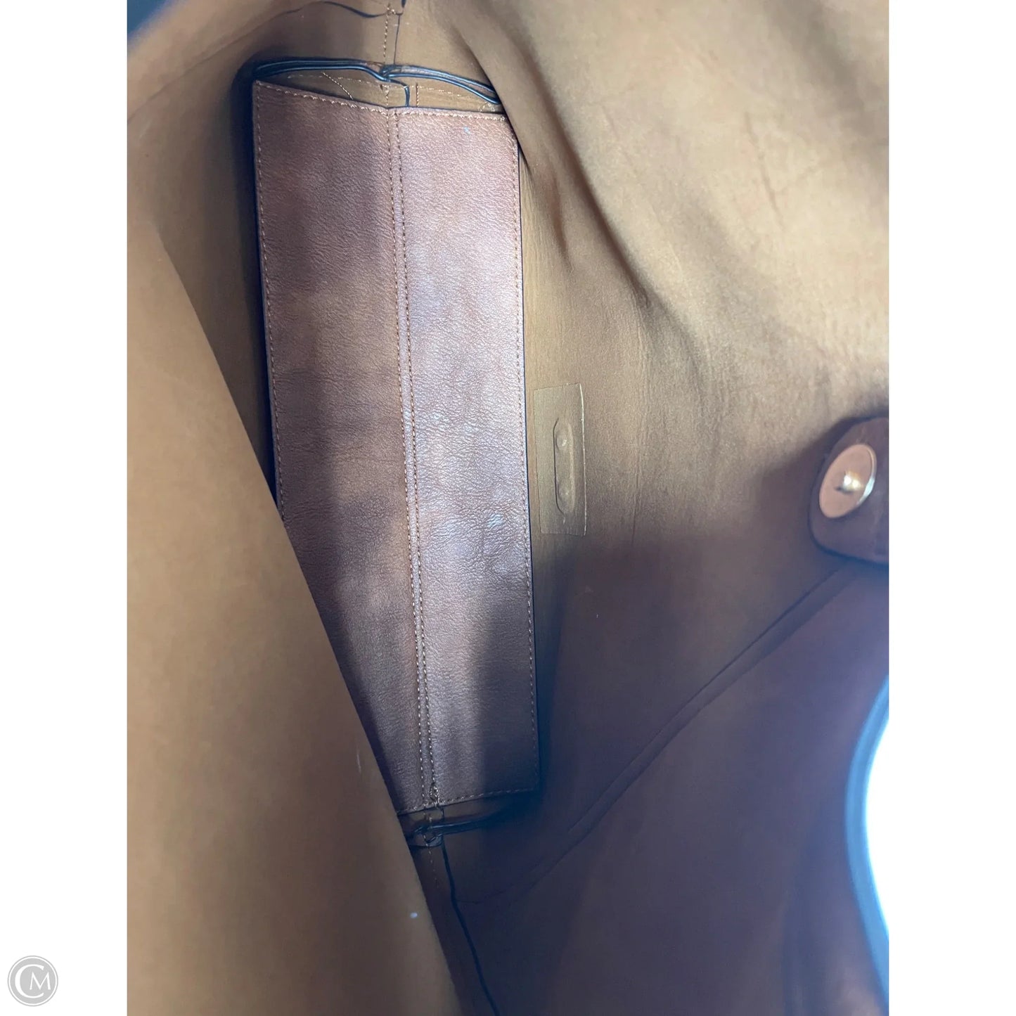 Handbag Leather By Cluci, Size: Large