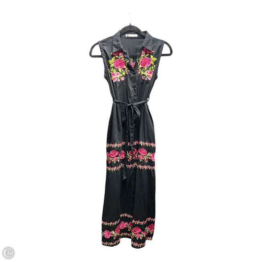 Dress Casual Maxi By KHAADI In Floral Print, Size: Xs