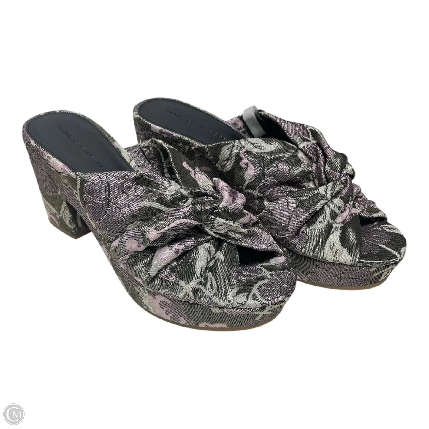 Sandals Designer By Rebecca Minkoff In Green & Pink, Size: 8