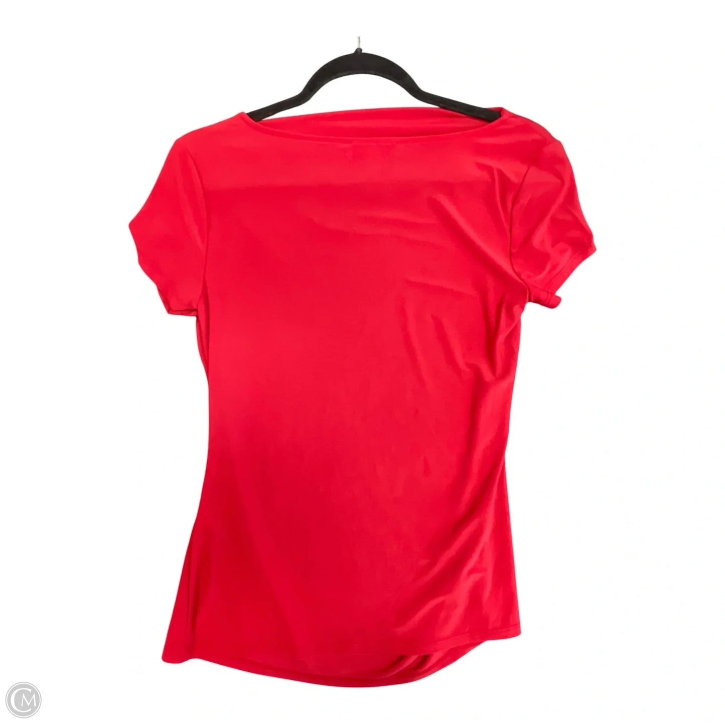 Top Short Sleeve By White House Black Market In Red, Size: Xs