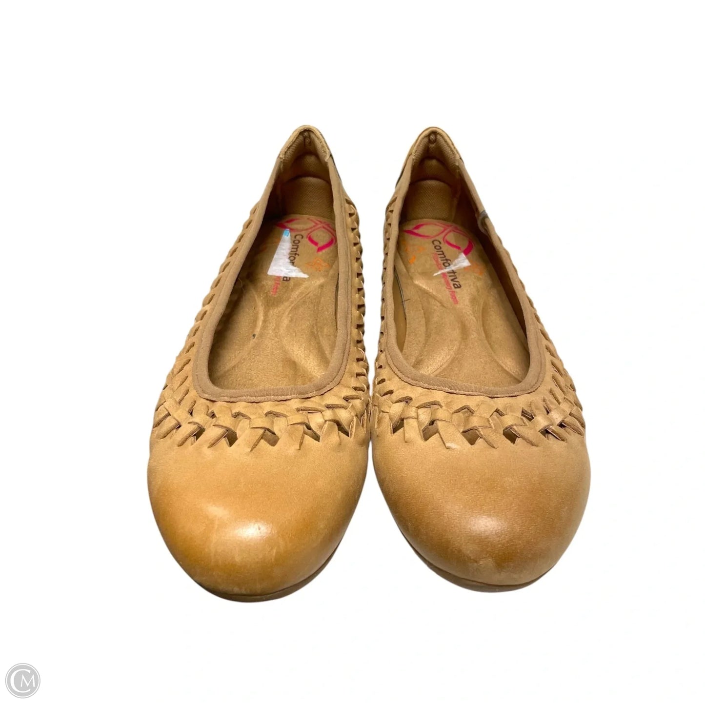 Shoes Flats By Comfortiva In Tan, Size: 11