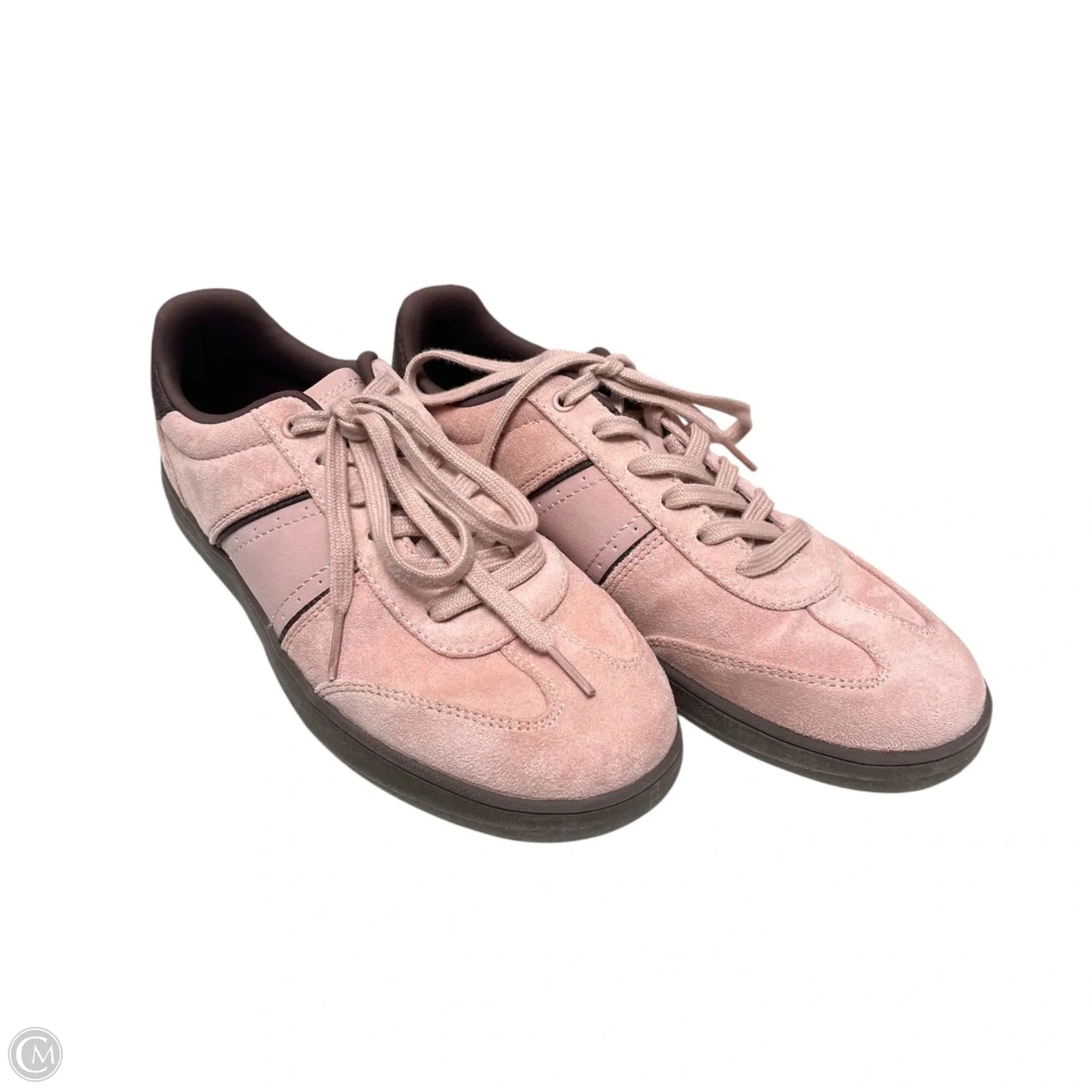 Shoes Sneakers By Zara In Brown & Pink, Size: 8.5