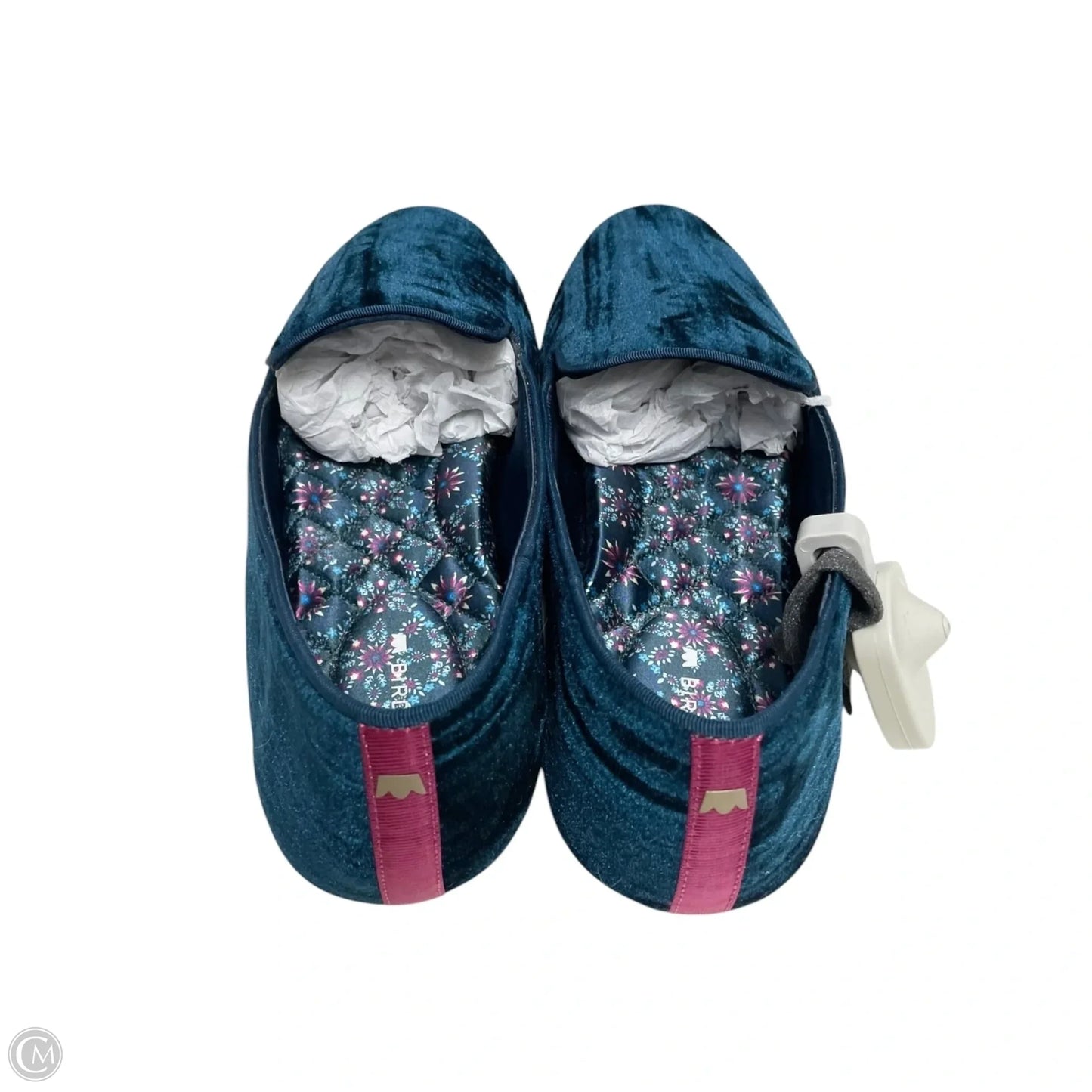 Shoes Flats By Birdies In Teal, Size: 9