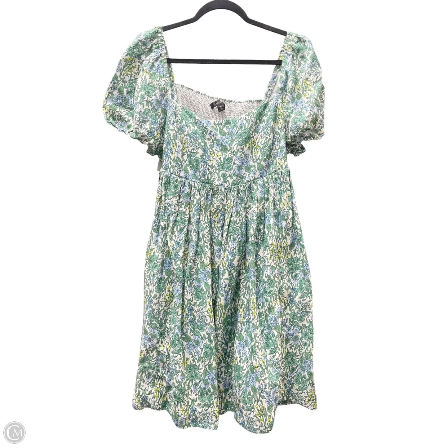 Dress Casual Short By J. Crew In Floral Print, Size: 16