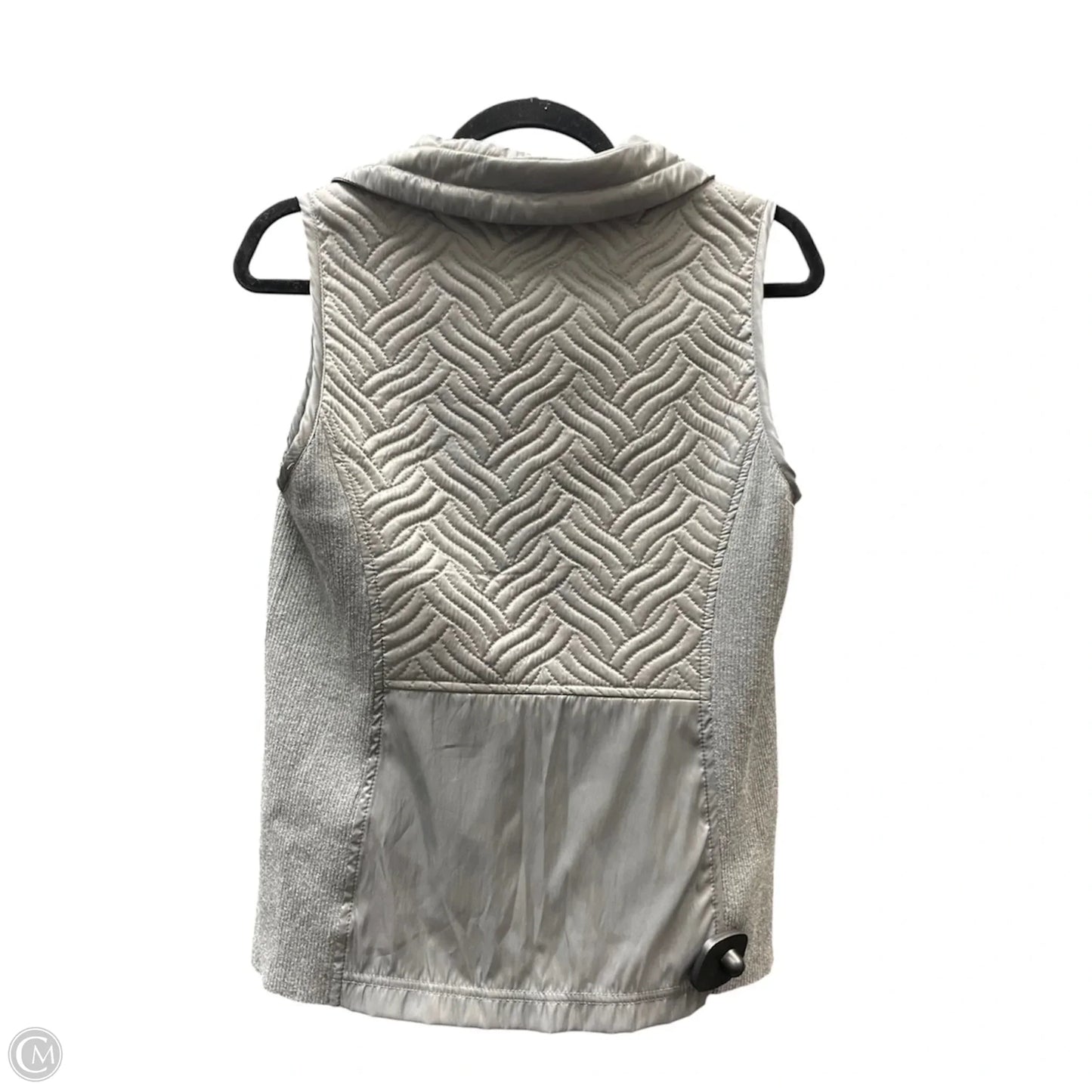 Vest Puffer & Quilted By Chicos In Grey, Size: S
