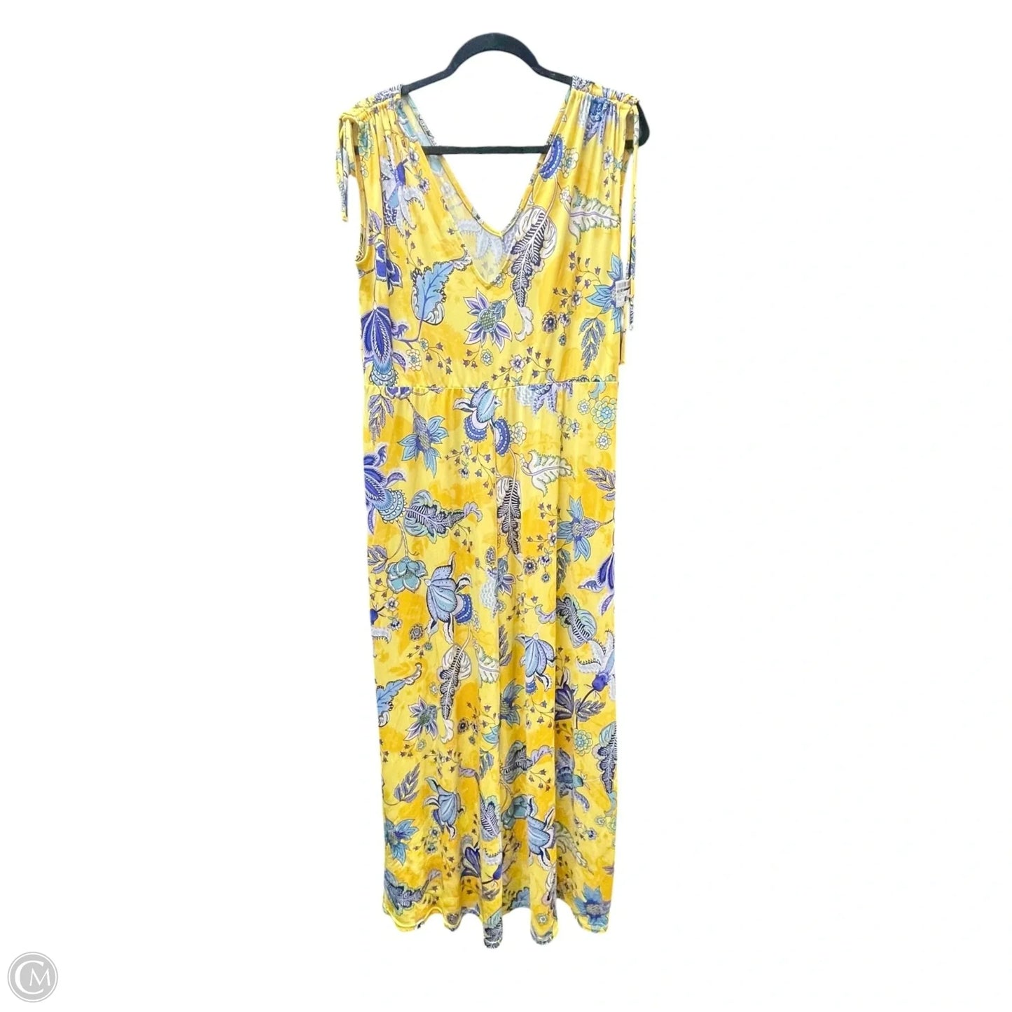 Jumpsuit By Iman Hsn In Floral Print, Size: Lp