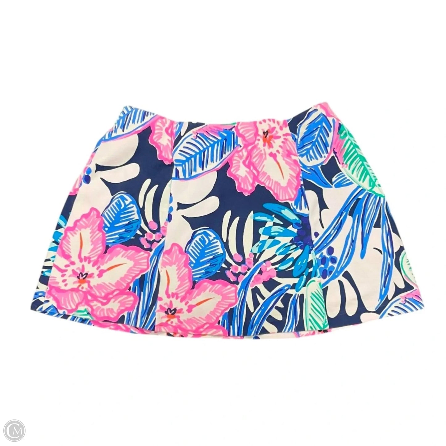 Skort By Lilly Pulitzer In Floral Print, Size: M
